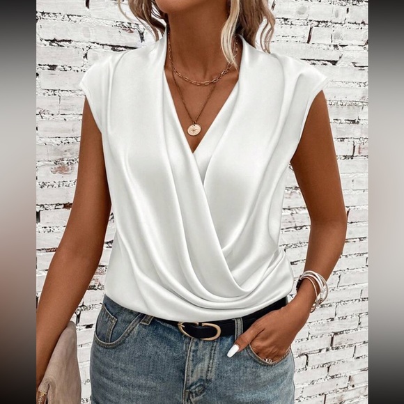 COPY - Luxe draped bodysuit - Picture 1 of 15